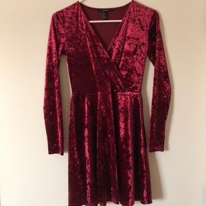 New Forever21 Velvet Dress